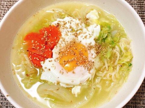 袋ラーメンにちょい足し